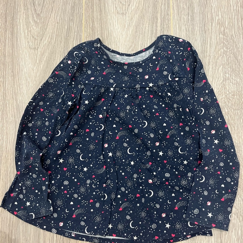 Kids Navy Blue Starry t-shirt